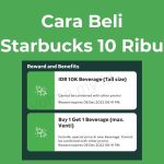 Cara Beli Starbucks 10 Ribu